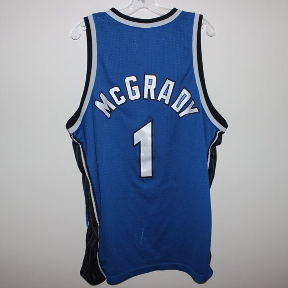 3/$188❤️vintage Tracy MCGRADY #1 Nike Orlando Magic blue jersey Made in Korea - Picture 2 of 9